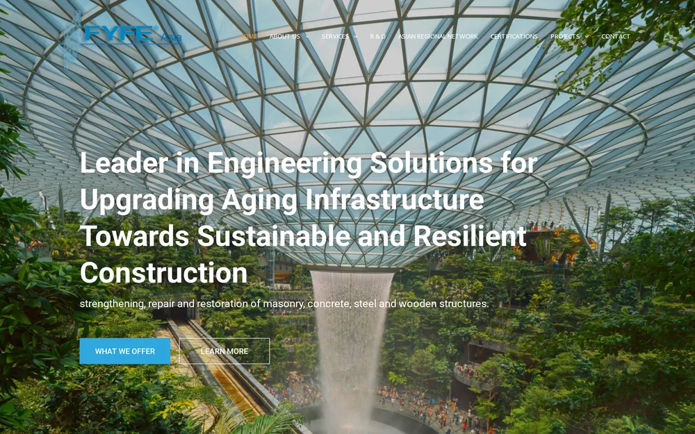 Fyfe Asia website, built by UpscaleCorp