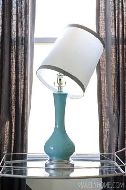 Lamp repairs on the bench